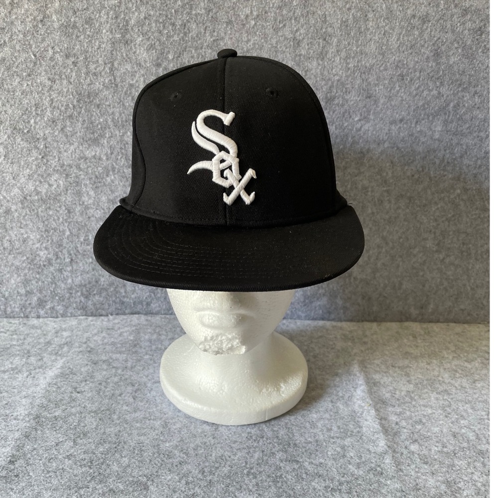 OC Sports 2020 Chicago White Sox MLB Cap Black A-Flex Stretch Fit Cap S/M Q3 Eco